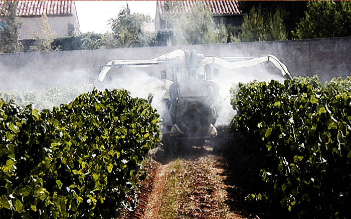 Aplicación de productos fitosanitarios por FERTIMANCHA Apli