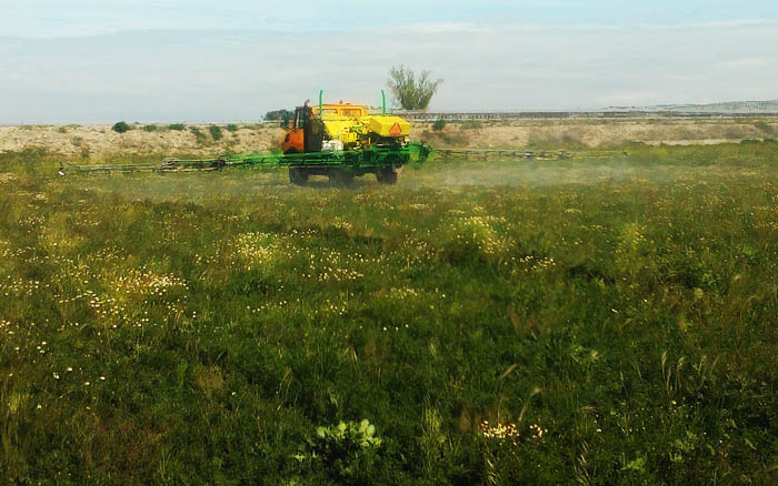 Aplicación de productos fitosanitarios por FERTIMANCHA Lightning
